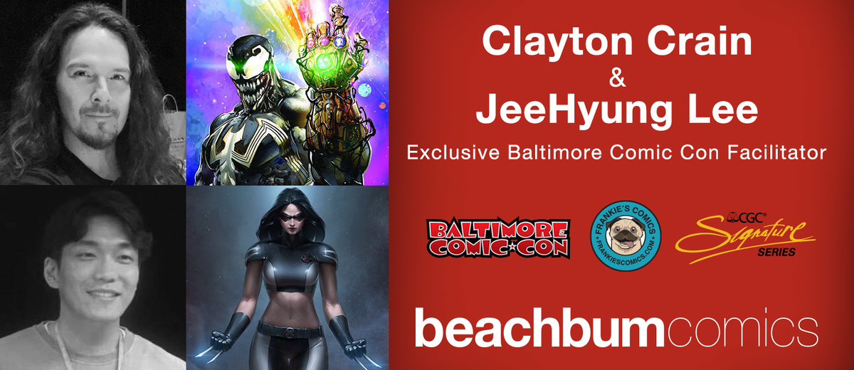 Clayton Crain & JeeHyung Lee Baltimore Comic Con 2019 CGC Signing