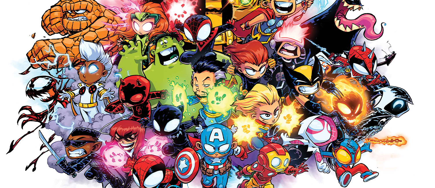 SKOTTIE YOUNG’S BIG MARVEL VARIANT COVERS