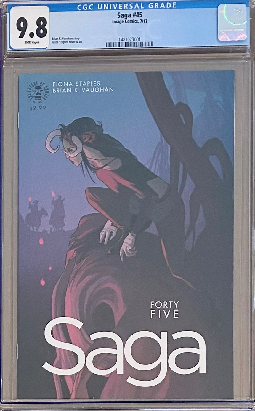 Saga #45 CGC 9.8