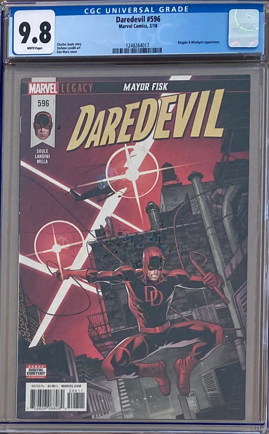 Daredevil #596 CGC 9.8