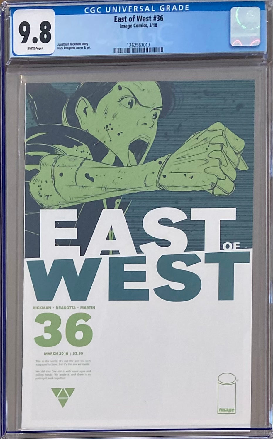 East of West #36 CGC 9.8