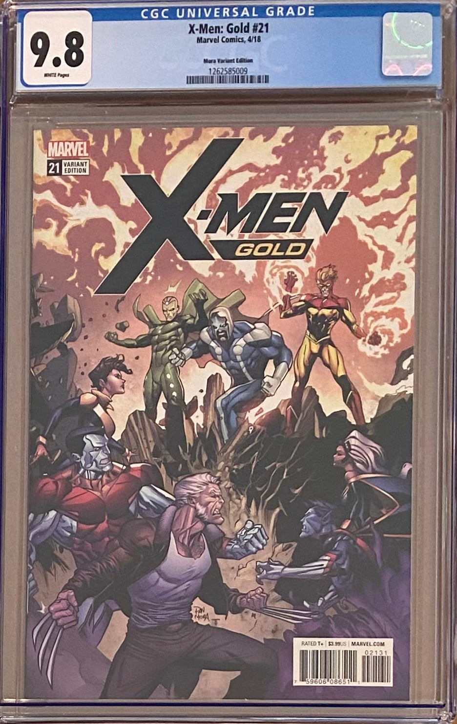 X-Men: Gold #21 Mora Variant CGC 9.8
