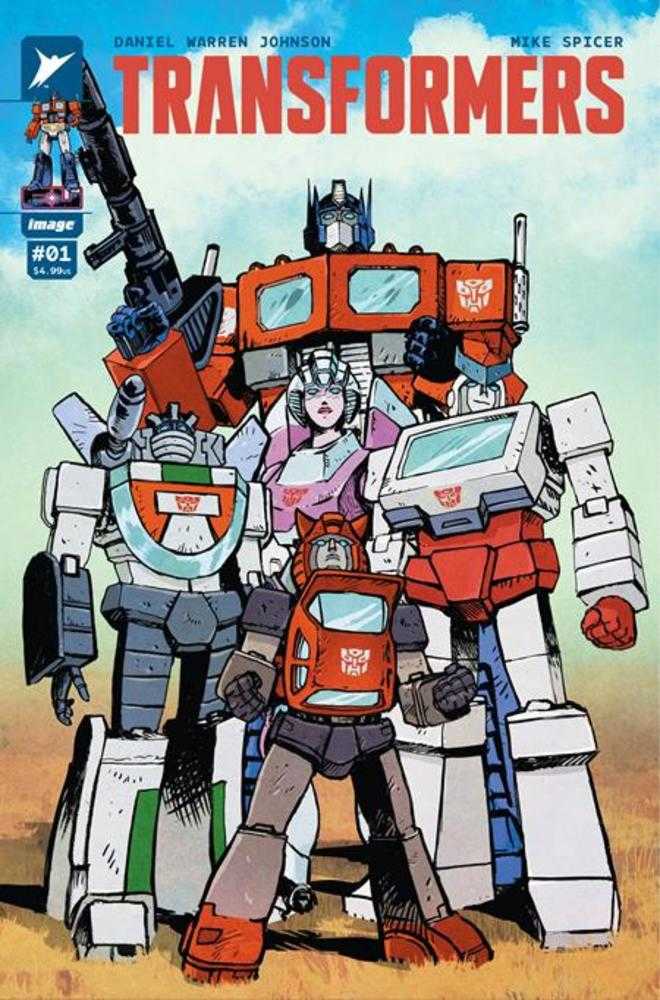 Transformers #1 Cover B Johnson & Spicer (10/4/23)