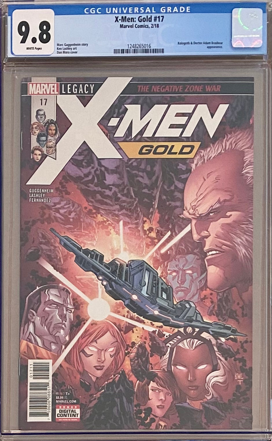 X-Men: Gold #17 CGC 9.8