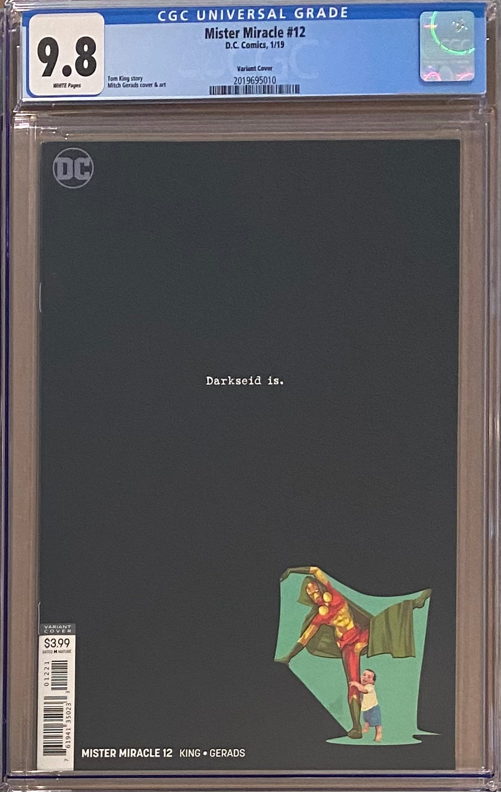 Mister Miracle #12 Variant CGC 9.8