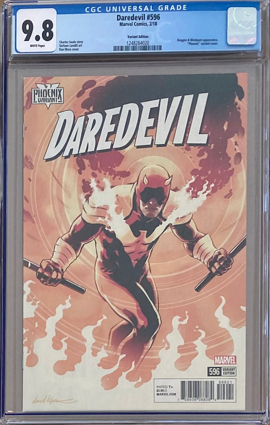 Daredevil #596 Mora Variant CGC 9.8