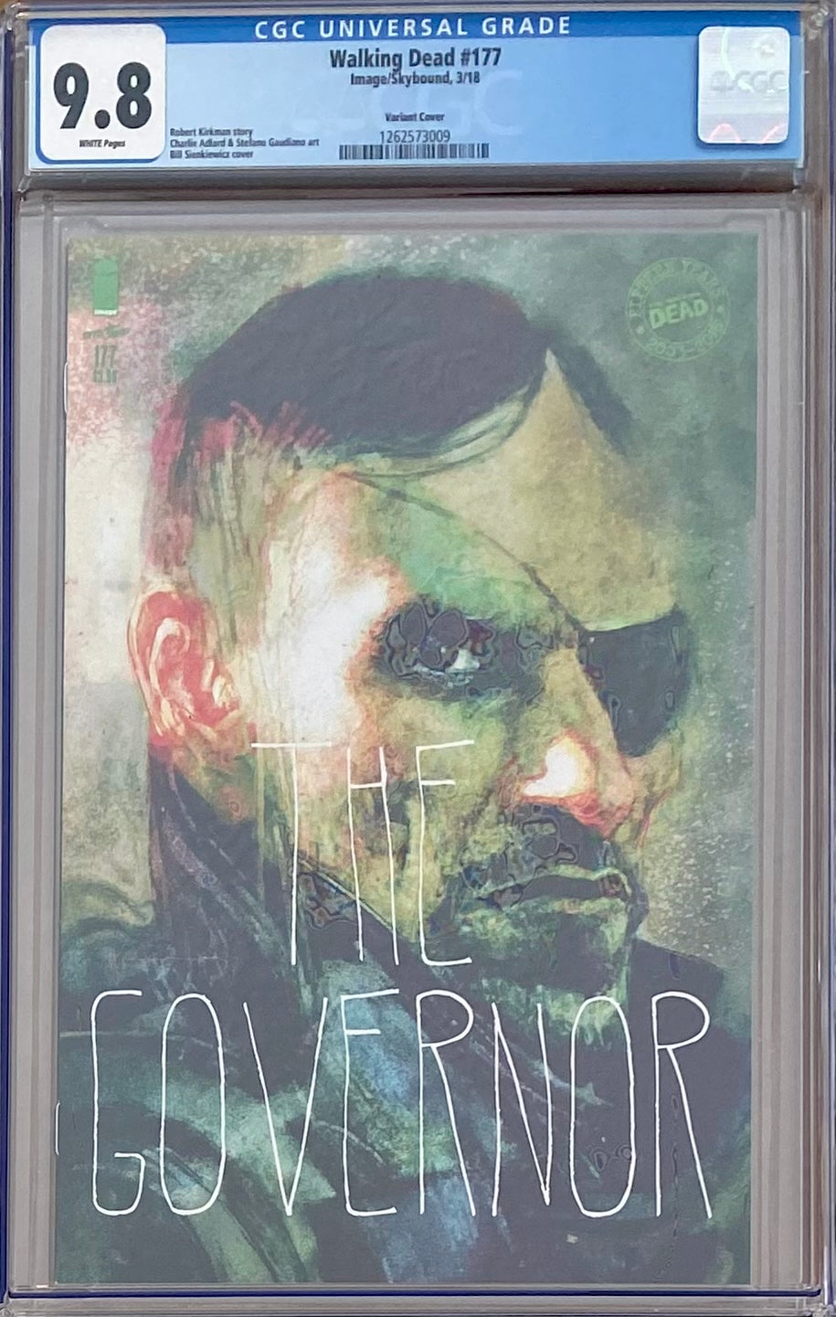 Walking Dead #177 Sienkiewicz Variant CGC 9.8