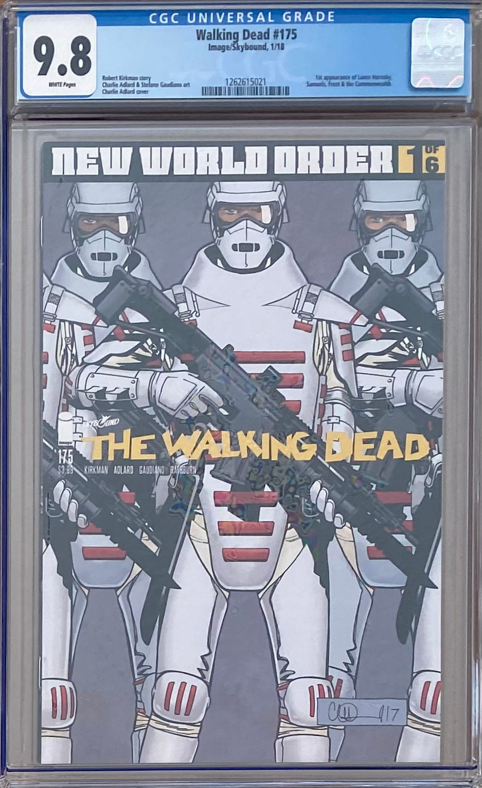 Walking Dead #175 CGC 9.8