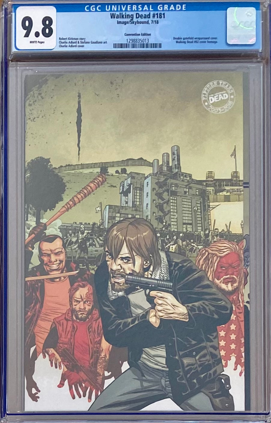 Walking Dead #181 Convention Edition CGC 9.8