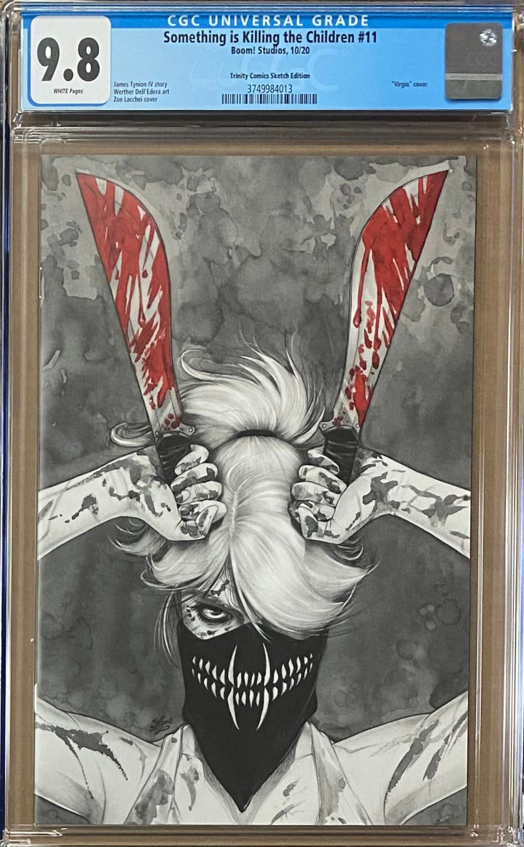 Something is Killing the Children #11 Trinity Comics Sketch Exclusive CGC 9.8