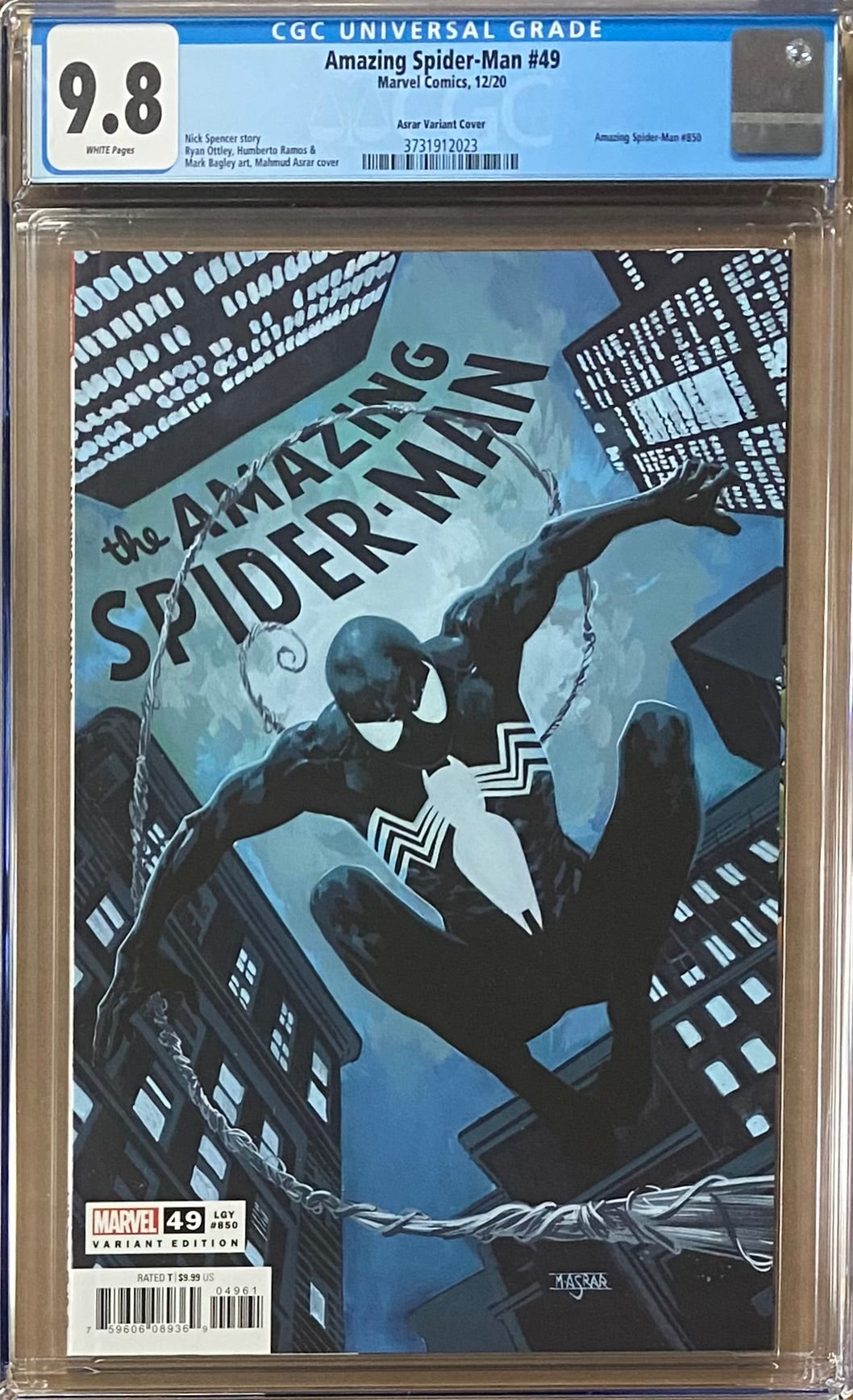 Amazing Spider-Man #49 Asrar Variant CGC 9.8