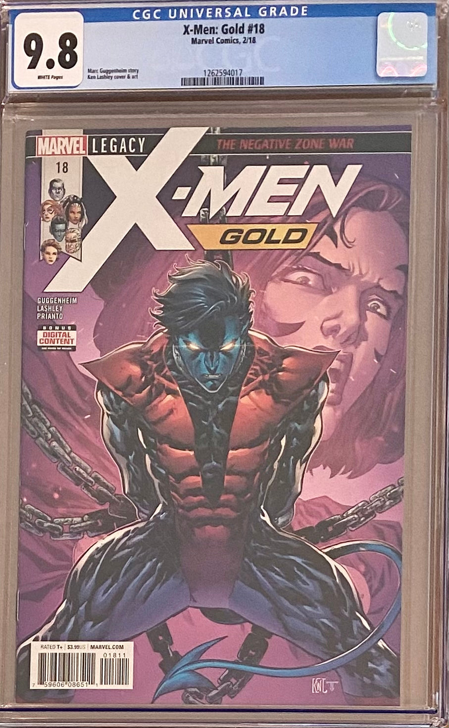 X-Men: Gold #18 CGC 9.8