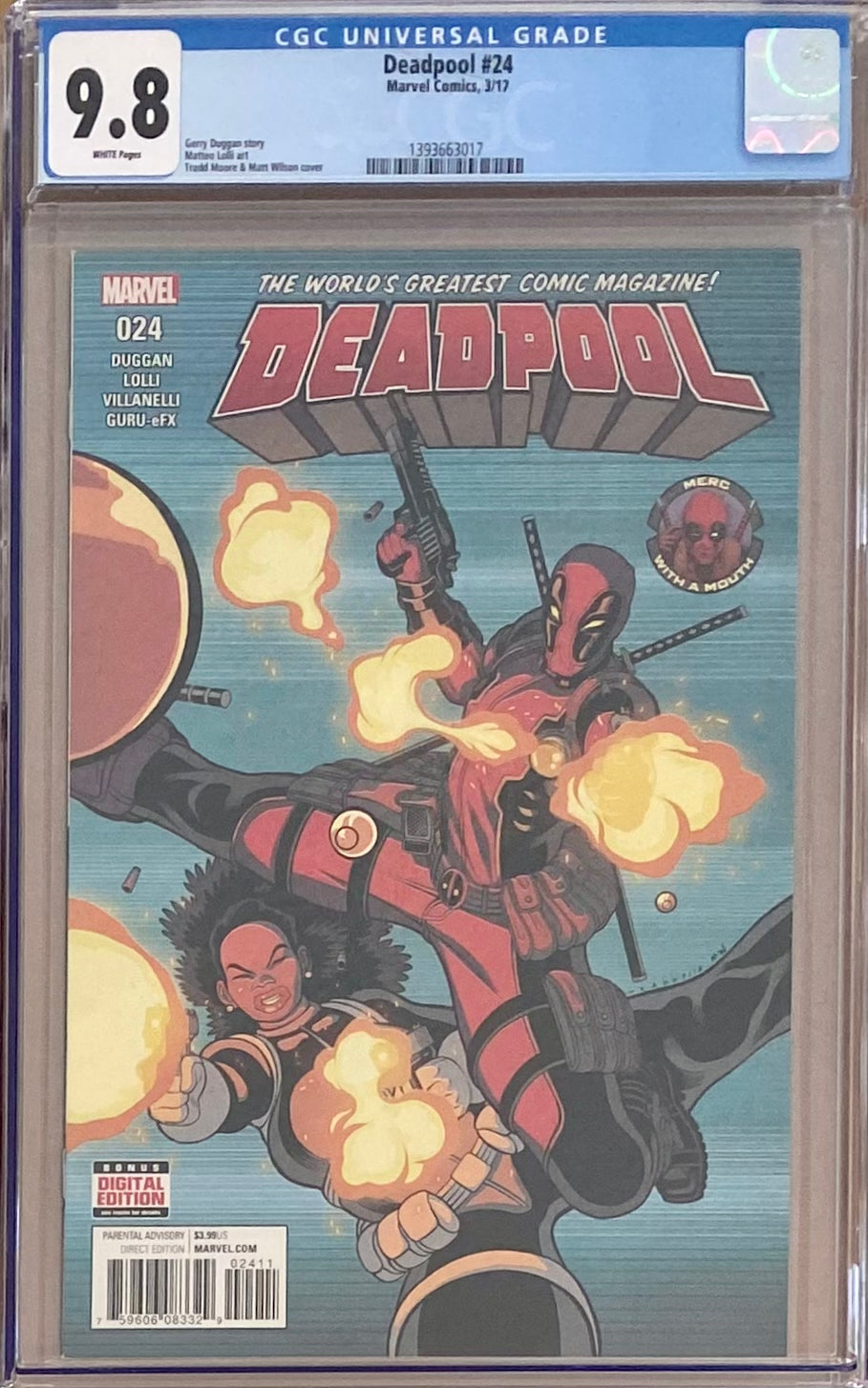 Deadpool #24 CGC 9.8
