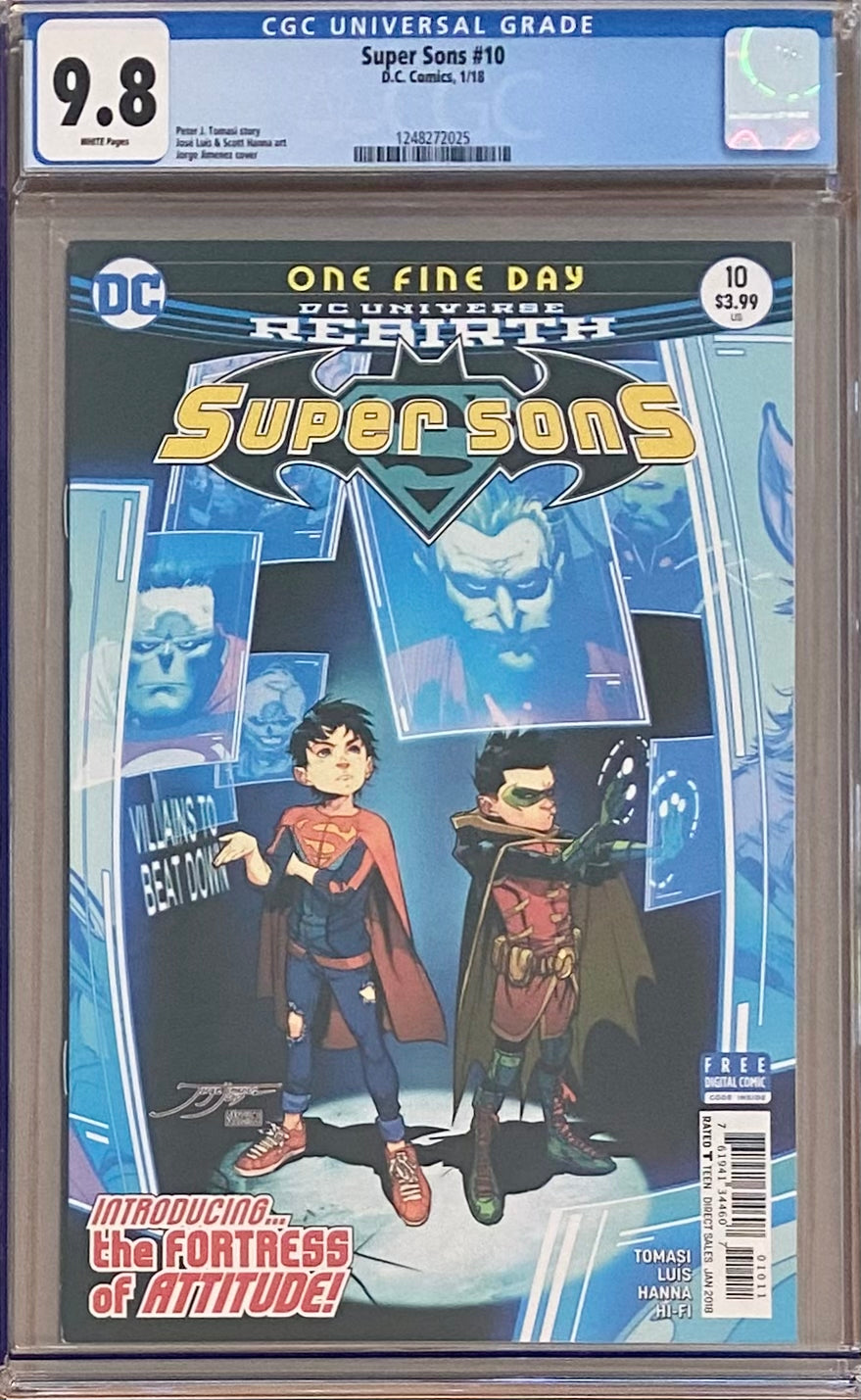 Super Sons #10 CGC 9.8