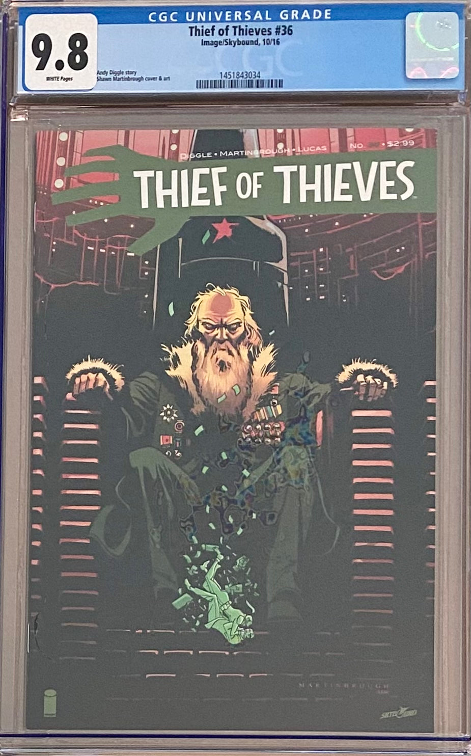 Thief of Thieves #36 CGC 9.8