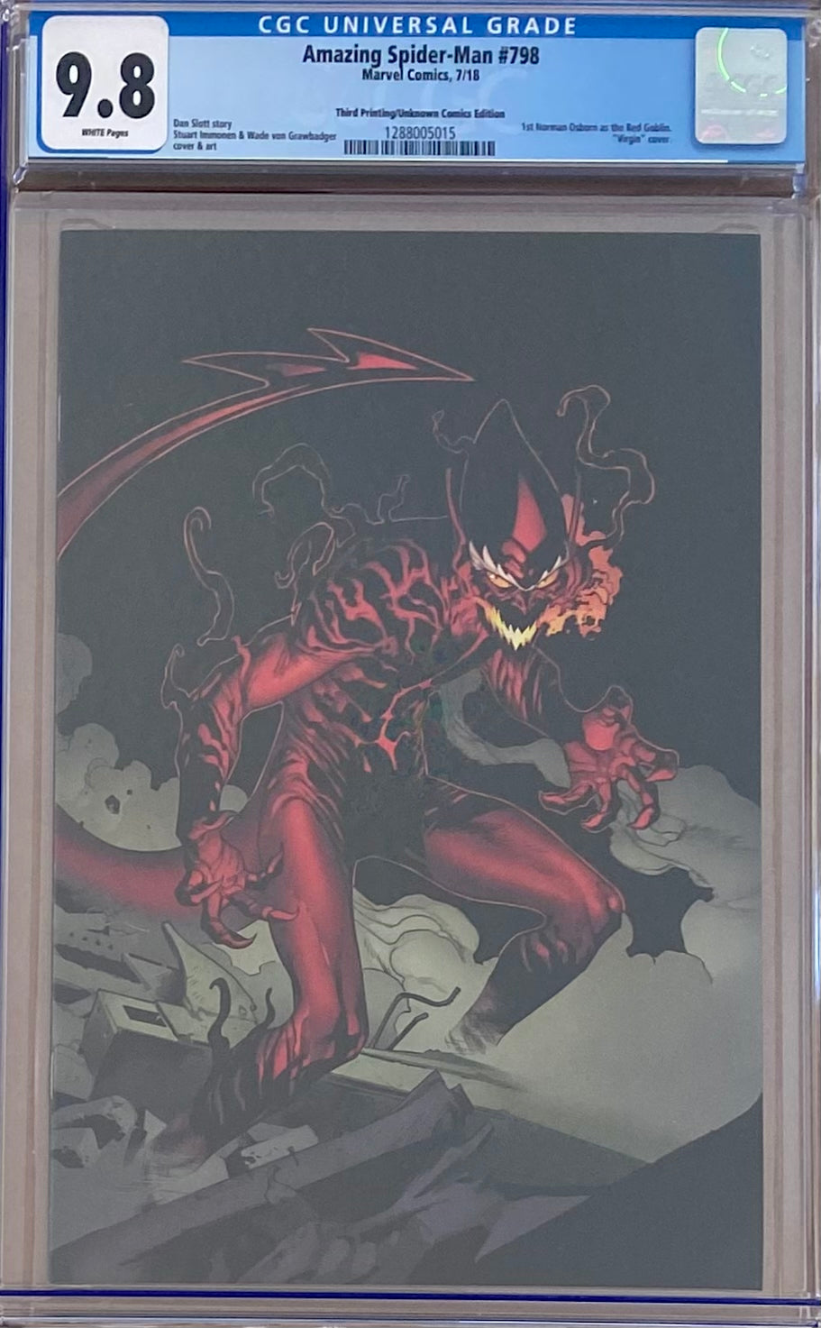 Amazing Spider-Man #798 Unknown Comics/Third Printing CGC 9.8