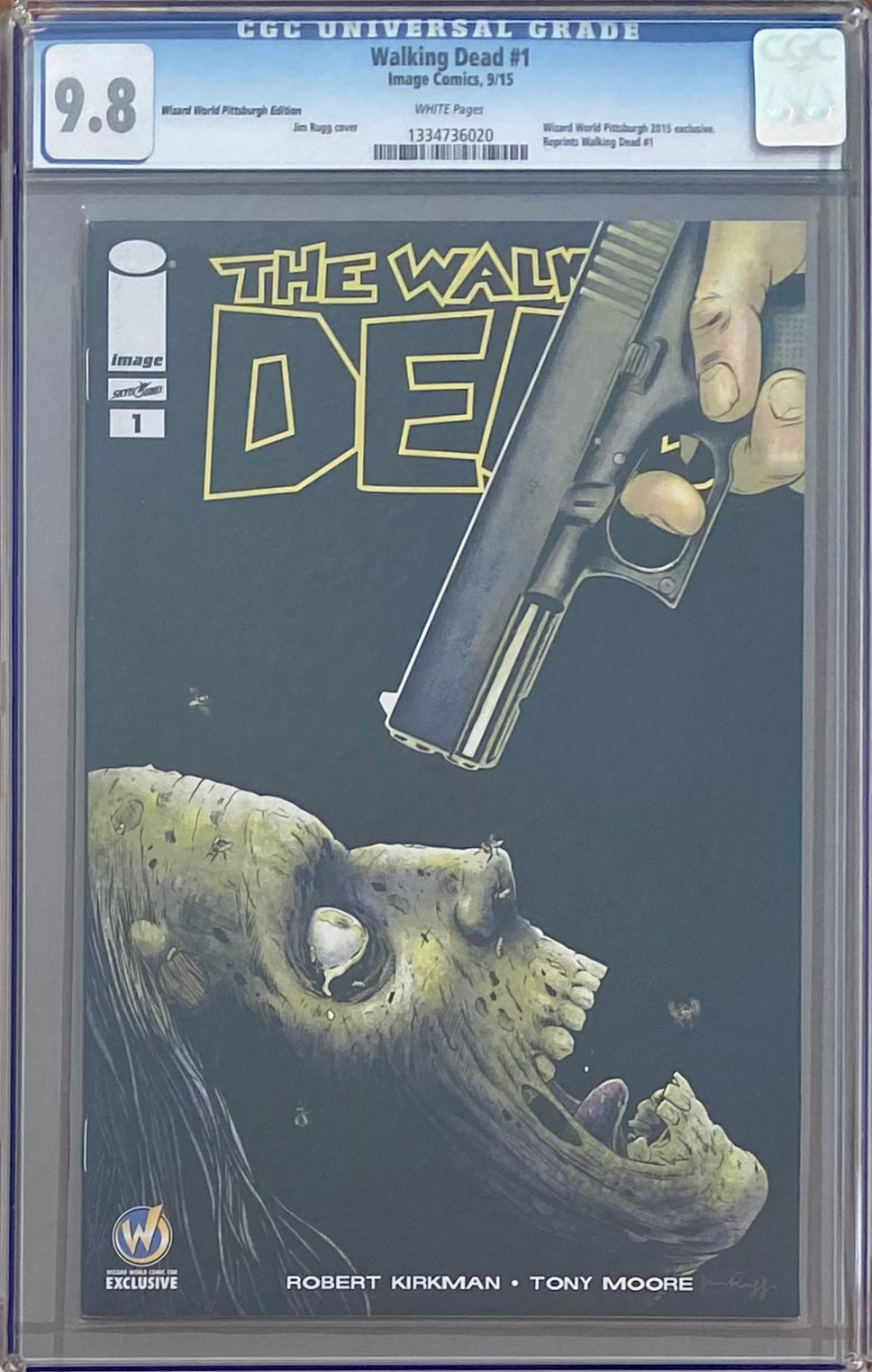 Walking Dead #1 Wizard World Pittsburgh Edition Variant CGC 9.8