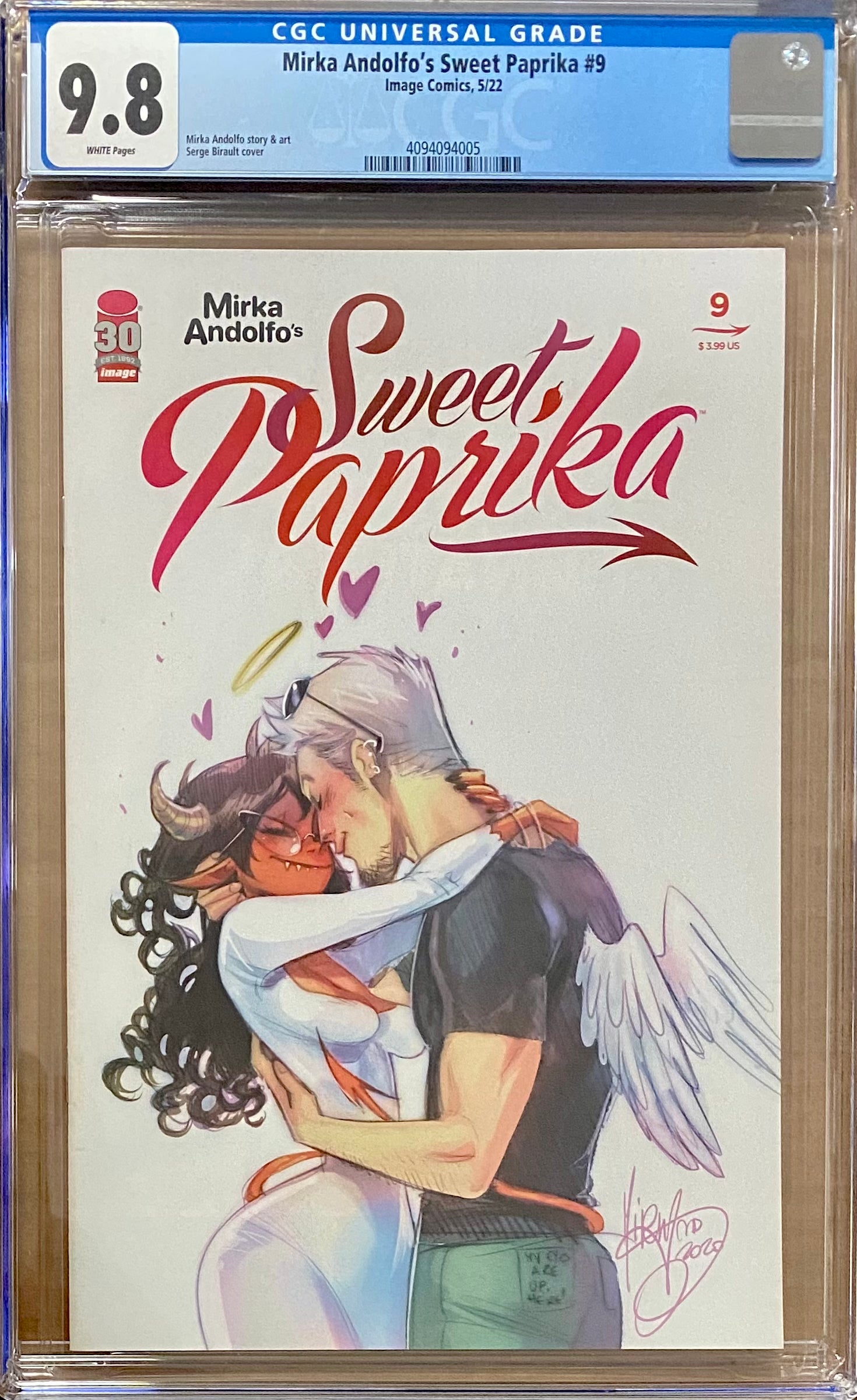 Sweet Paprika #9 CGC 9.8