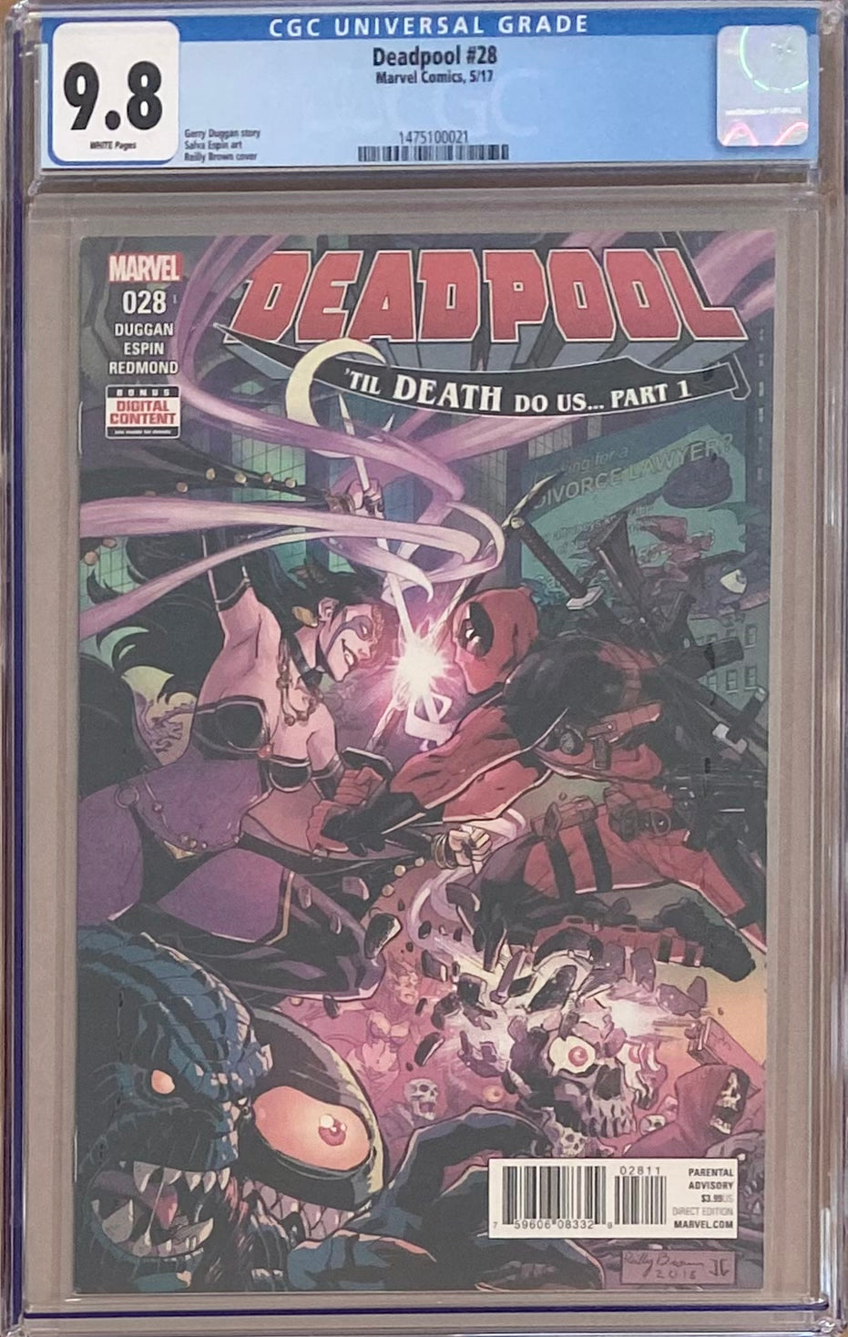 Deadpool #28 CGC 9.8