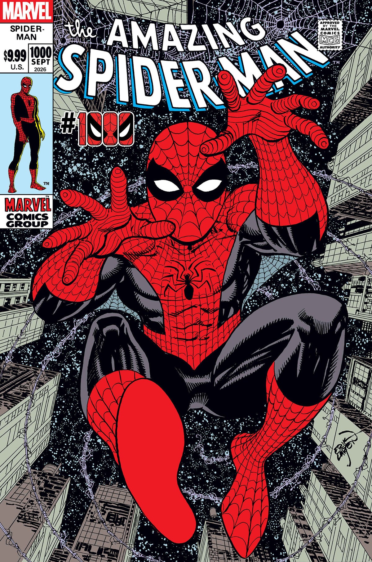 Amazing Spider-Man #1000 Erik Larsen 1:25 Retailer Incentive Variant