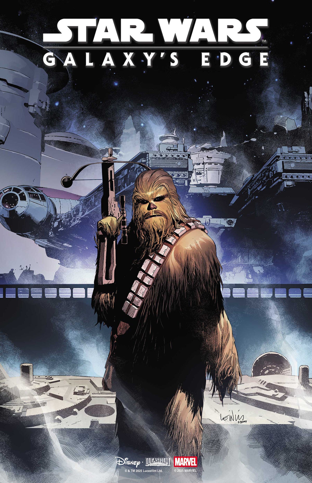 Star Wars: Galaxy's Edge Echoes Of The Empire #2 Leinil Yu Chewbacca Variant