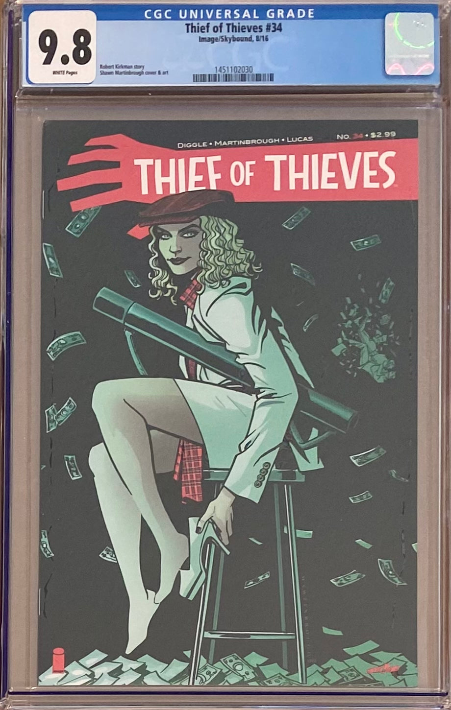 Thief of Thieves #34 CGC 9.8