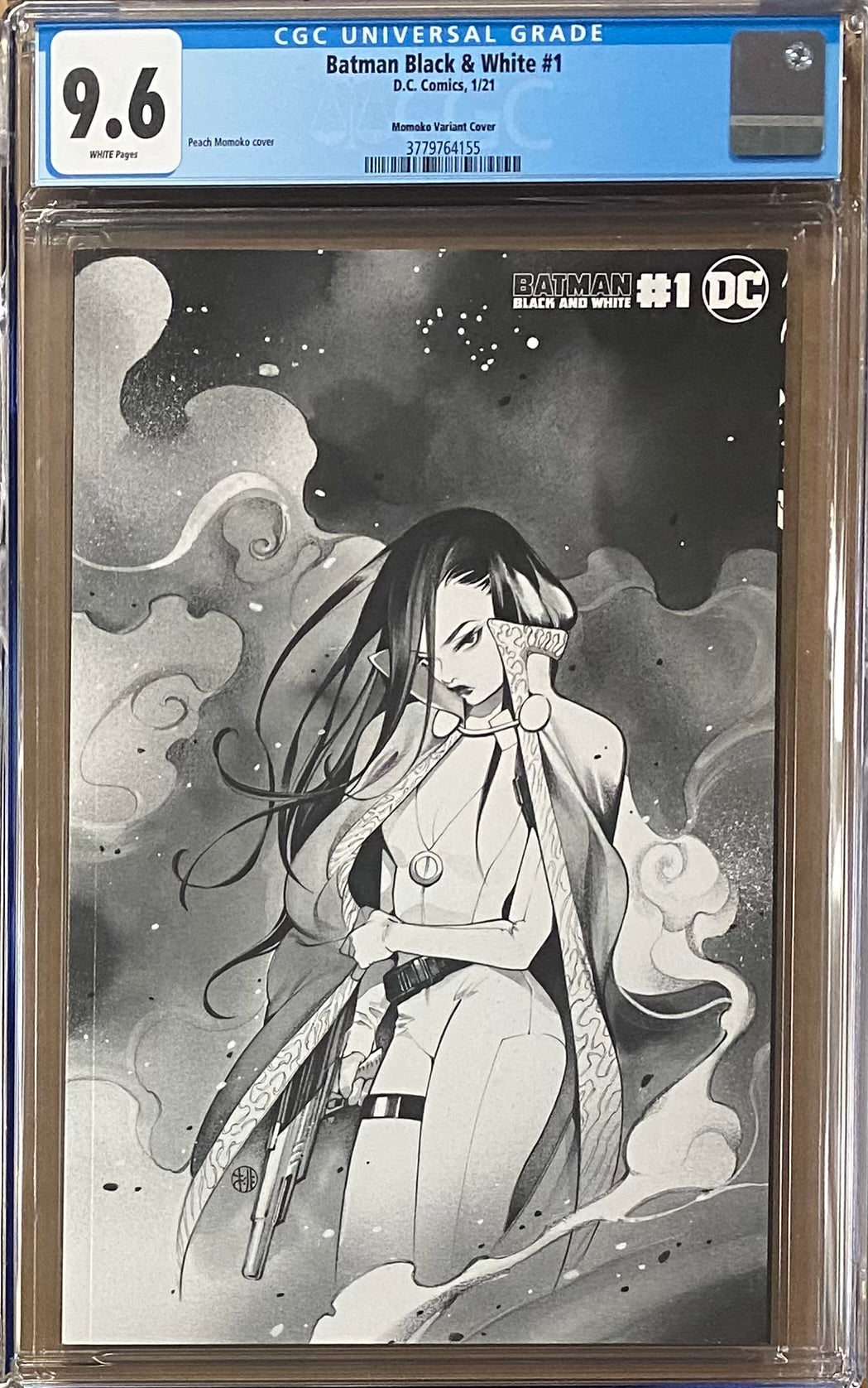 Batman Black & White #1 Momoko Variant CGC 9.6