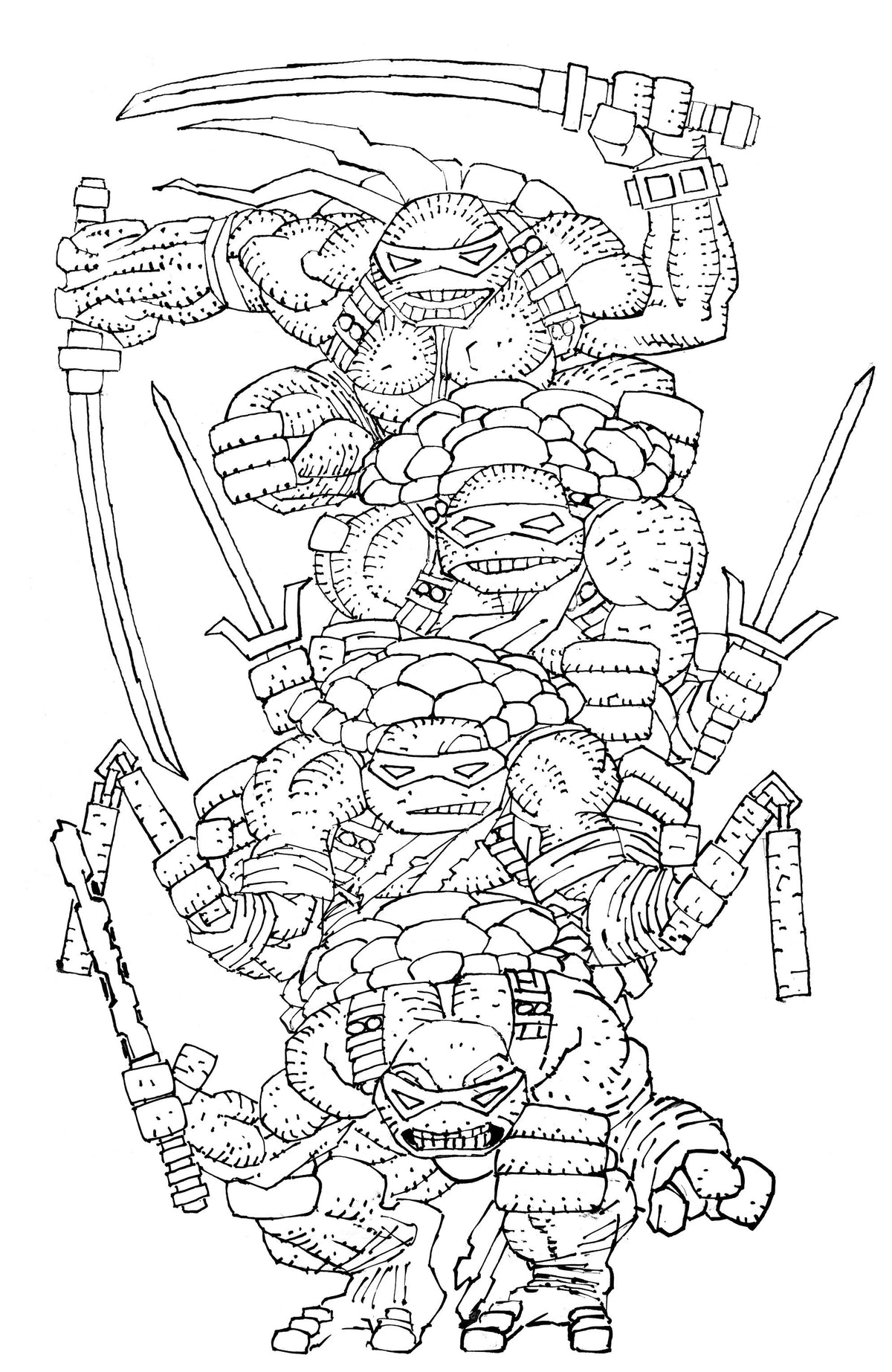 Teenage Mutant Ninja Turtles #20: 300th Issue Special Miller 1:300 Retailer Incentive Variant