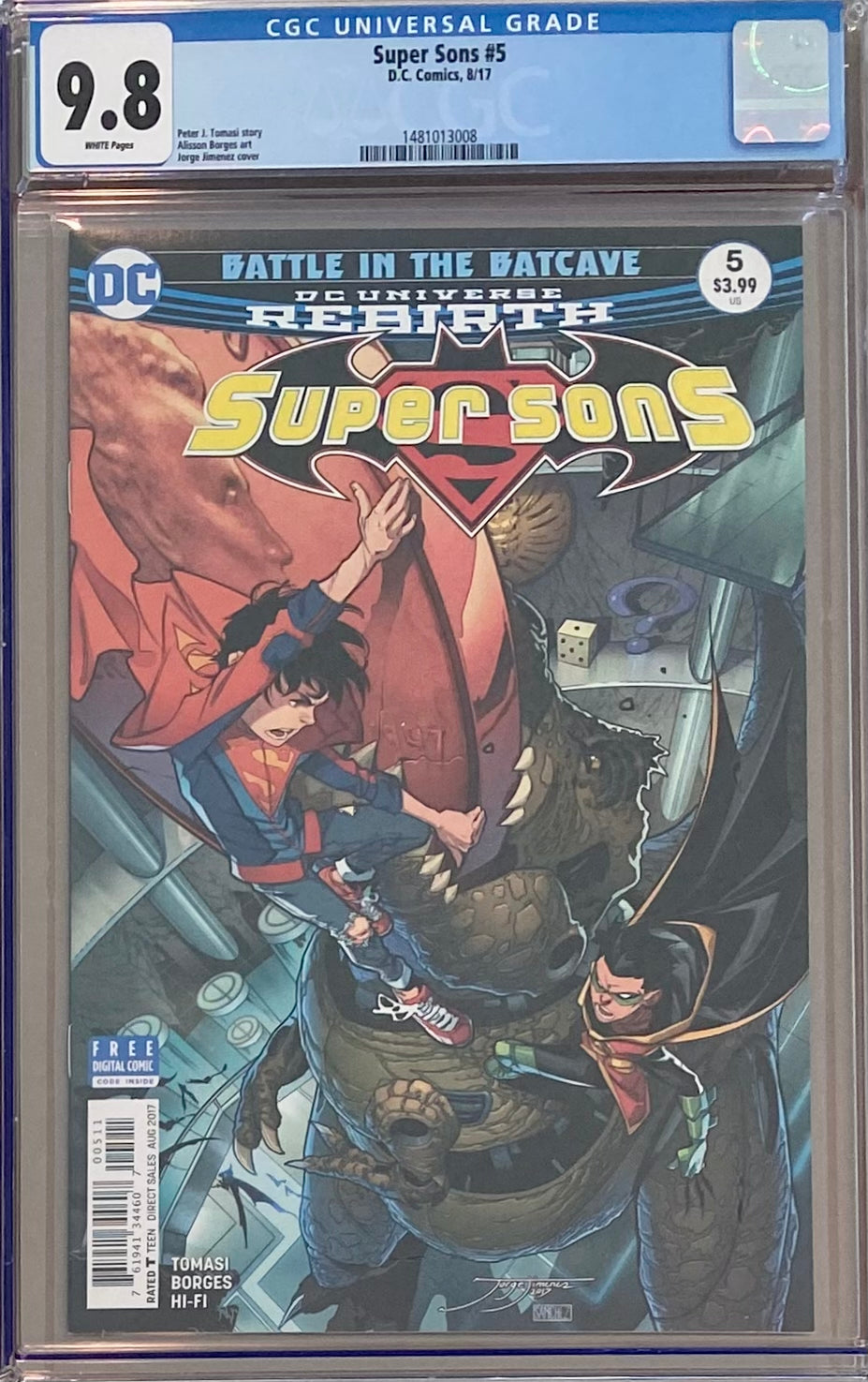 Super Sons #5 CGC 9.8