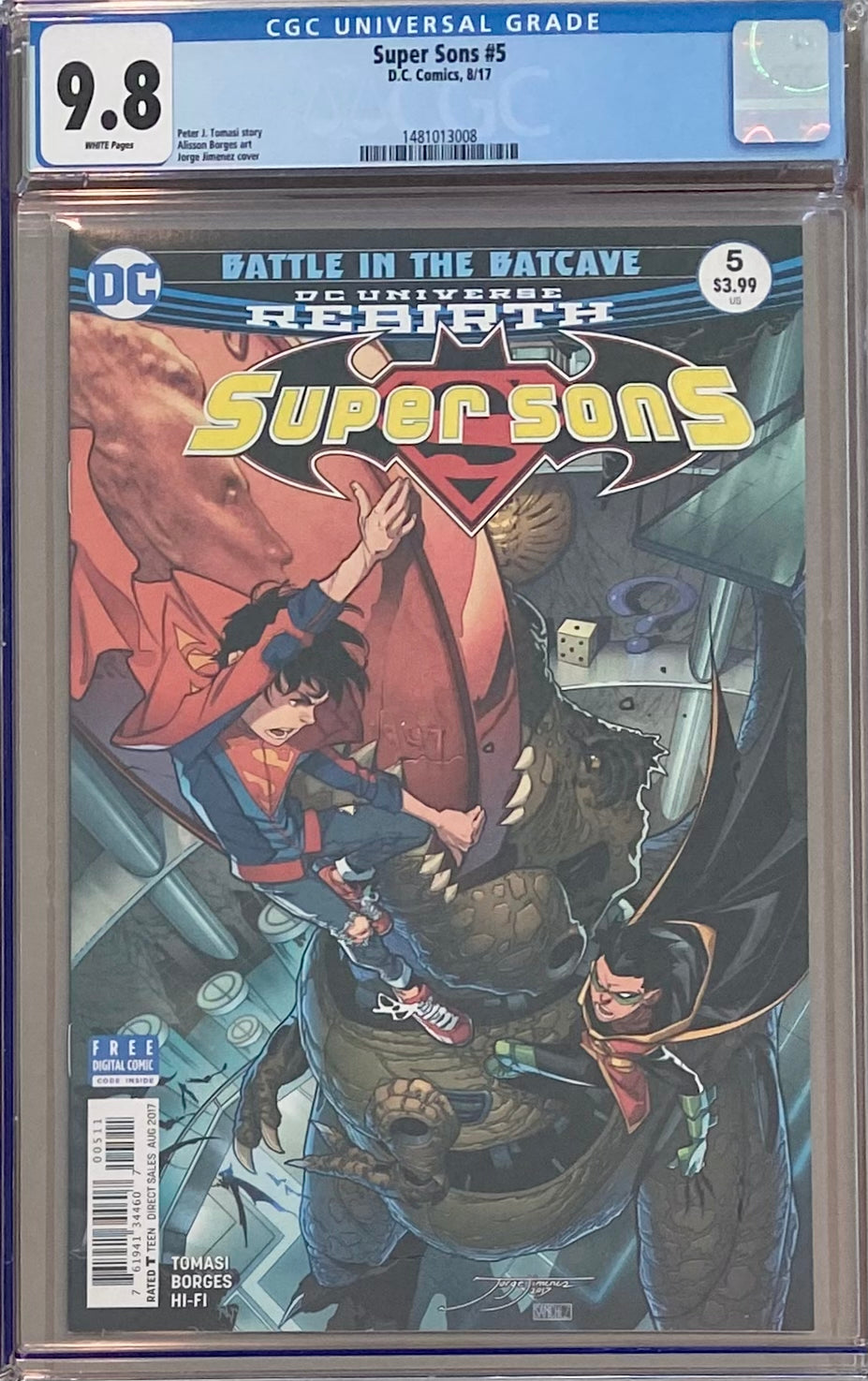 Super Sons #5 CGC 9.8
