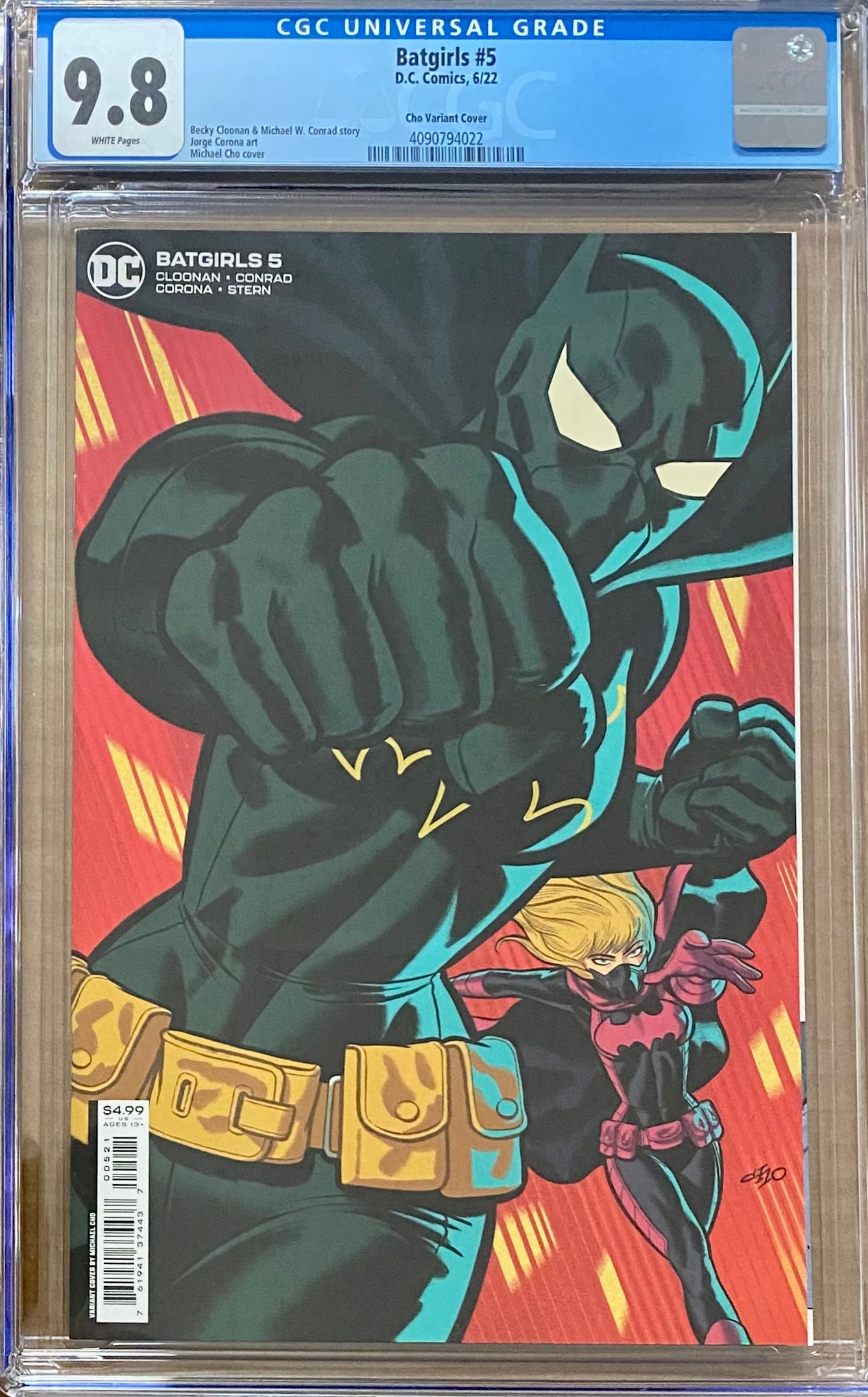 Batgirls #5 Cho Variant CGC 9.8