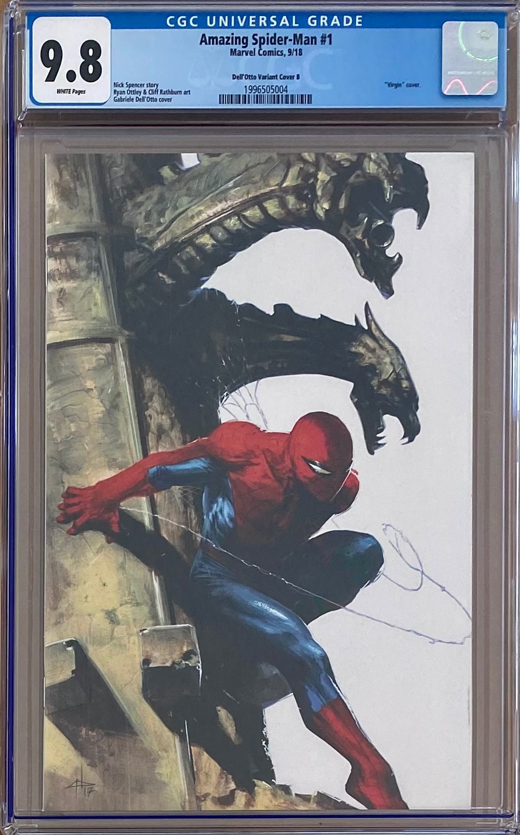 Amazing Spider-Man #1 Dell'Otto Variant B CGC 9.8