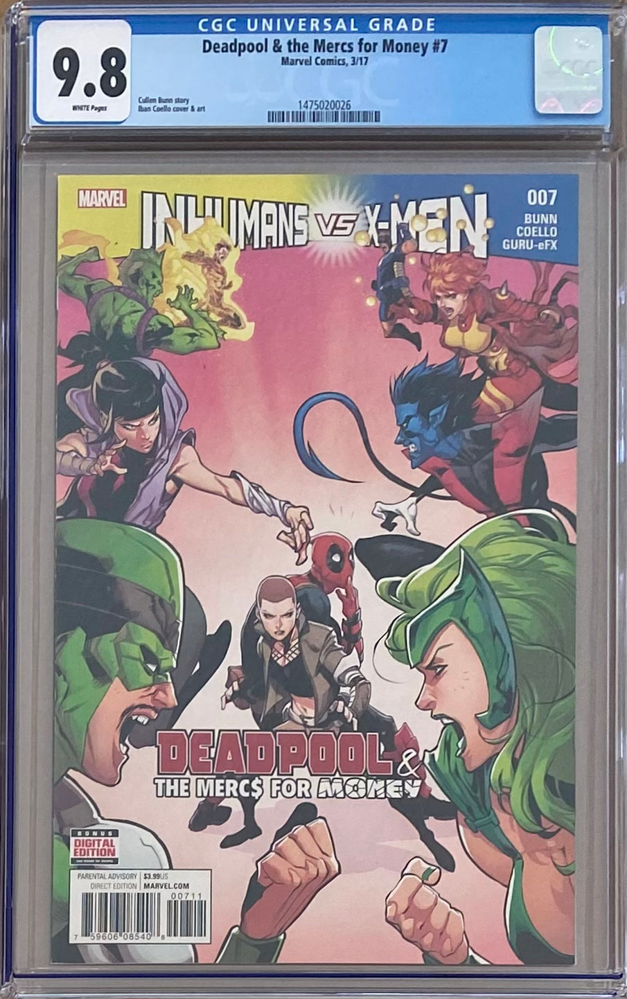 Deadpool & the Mercs for Money #7 CGC 9.8