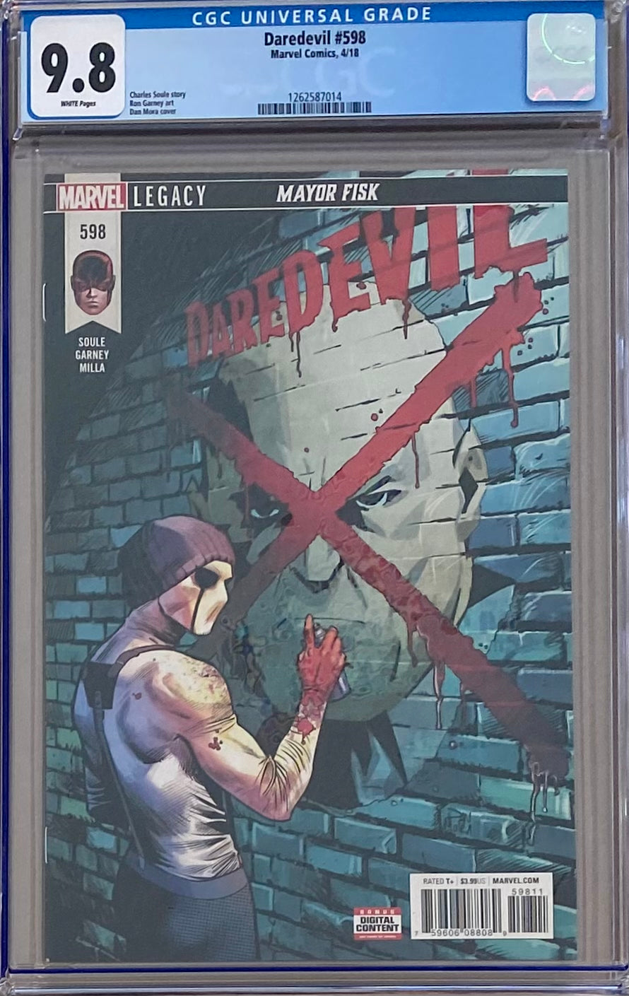 Daredevil #598 CGC 9.8