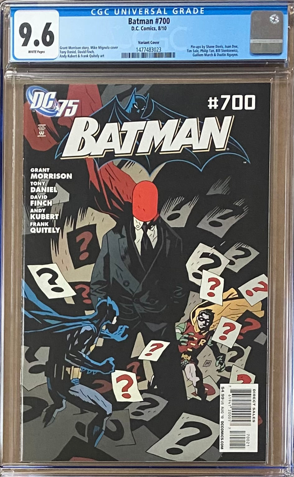 Batman #700 CGC 9.6