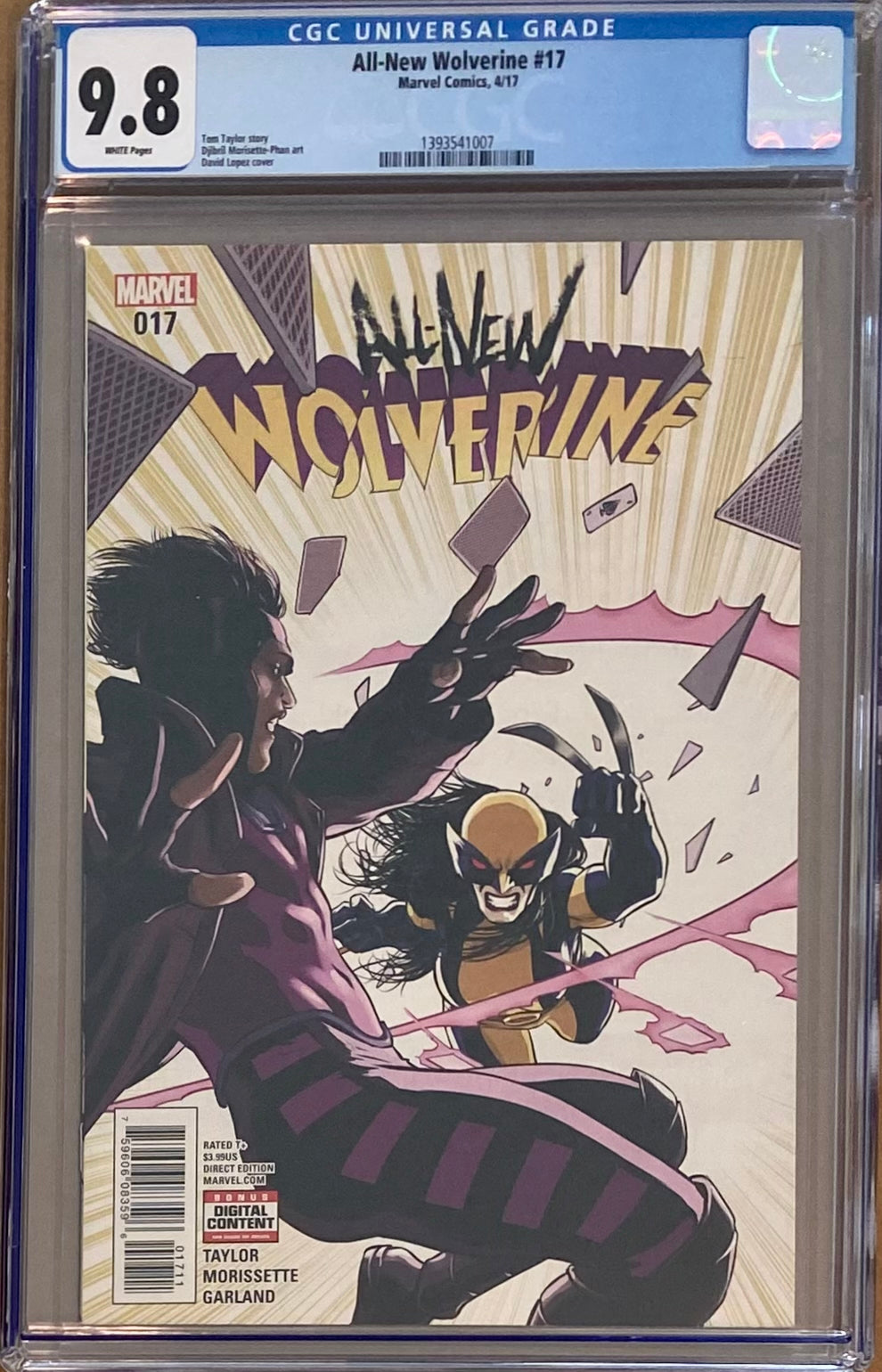 All-New Wolverine #17 CGC 9.8