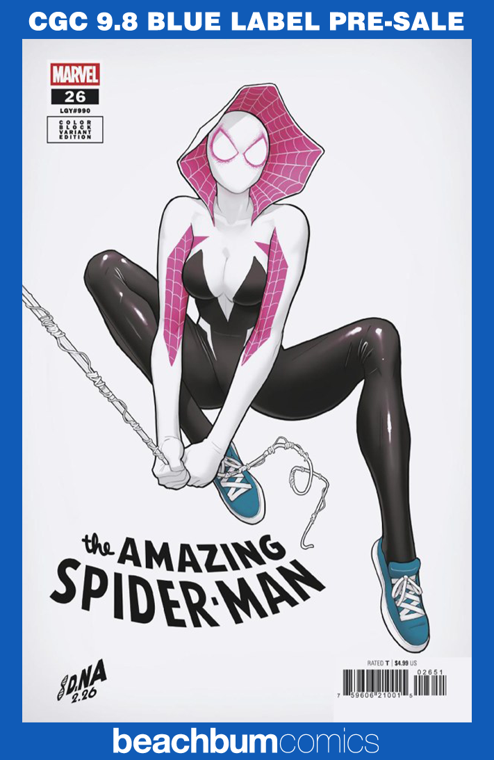 Amazing Spider-Man #26 Nakayama Color Block White Variant CGC 9.8