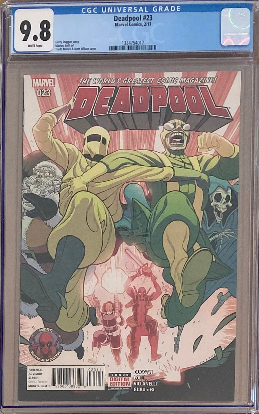 Deadpool #23 CGC 9.8