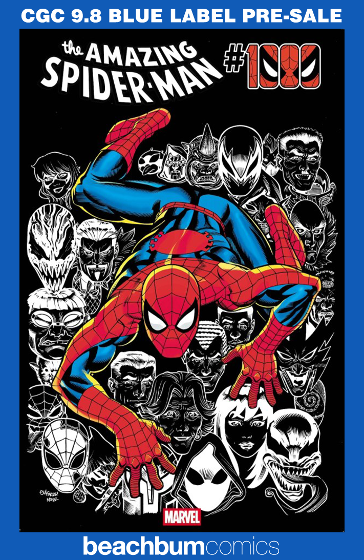 Amazing Spider-Man #1000 McGuinness Foil Variant CGC 9.8