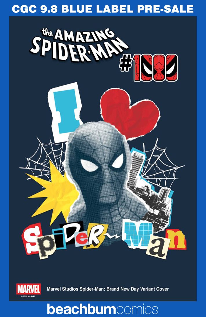 Amazing Spider-Man ##1000 Marvel Studios Spider-Man: Brand New Day Variant CGC 9.8