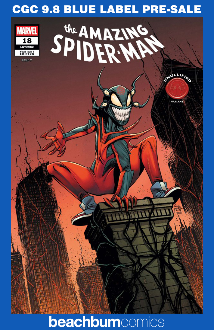 Amazing Spider-Man #18 Howell Knullified Variant CGC 9.8