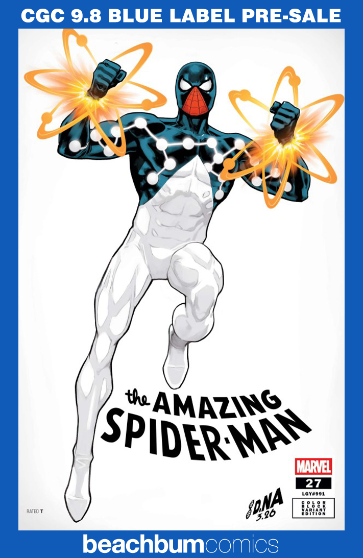 Amazing Spider-Man #27 Nakayama Color Block White Variant CGC 9.8