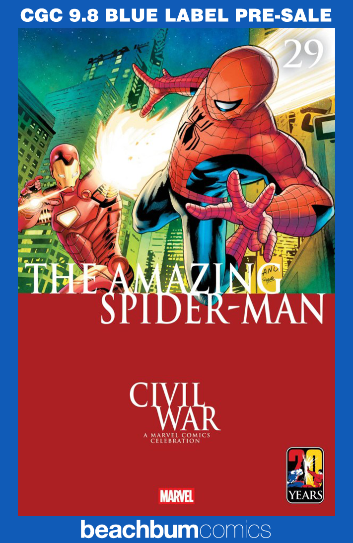 Amazing Spider-Man #29 Land Civil War Variant CGC 9.8