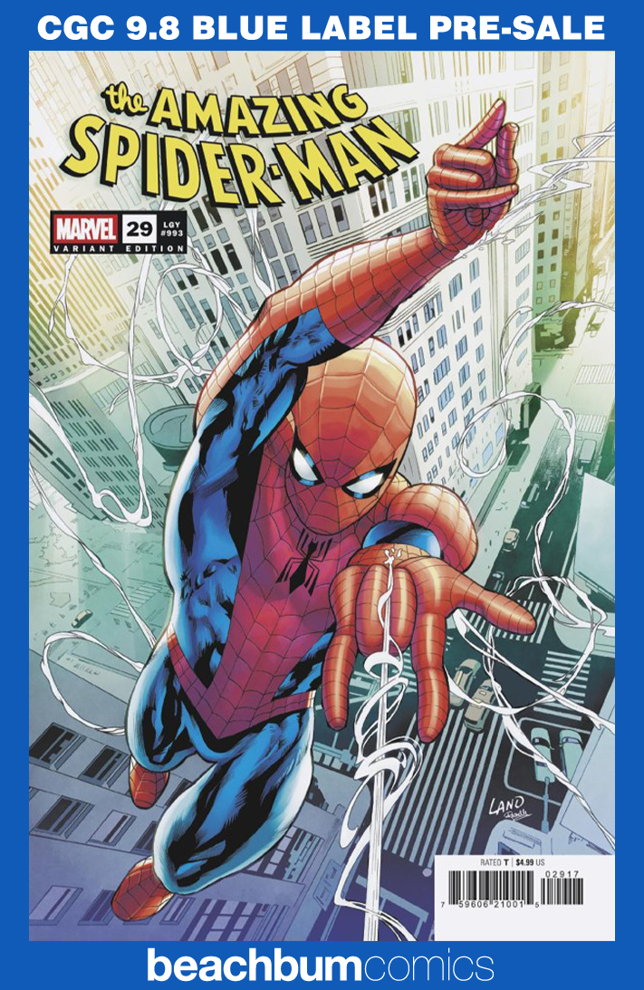 Amazing Spider-Man #29 Land 1:25 Retailer Incentive Variant CGC 9.8