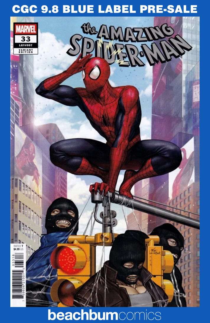 Amazing Spider-Man #33 InHyuk Lee 1:25 Retailer Incentive Variant CGC 9.8