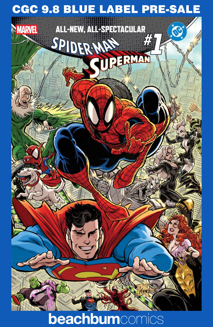 Marvel/DC: Spider-Man/Superman #1 Andrews Variant CGC 9.8