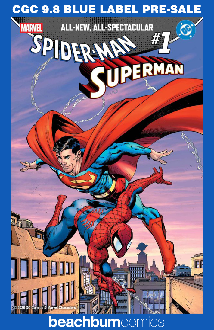 Marvel/DC: Spider-Man/Superman #1 Capullo Variant CGC 9.8