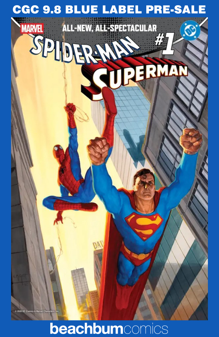 Marvel/DC: Spider-Man/Superman #1 Gist 1:25 Retailer Incentive Variant CGC 9.8