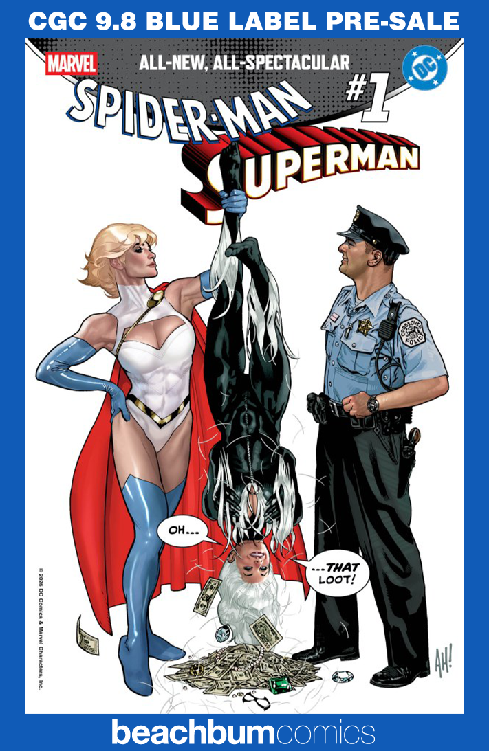 Marvel/DC: Spider-Man/Superman #1 Hughes Variant CGC 9.8