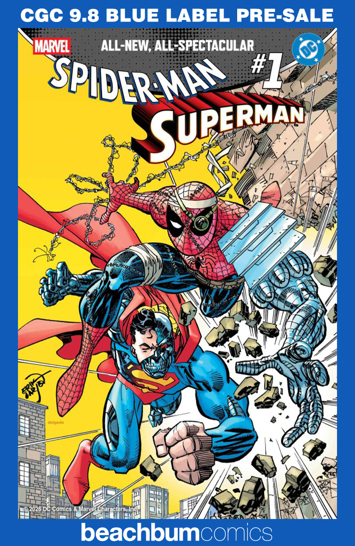 Marvel/DC: Spider-Man/Superman #1 Larsen Variant CGC 9.8
